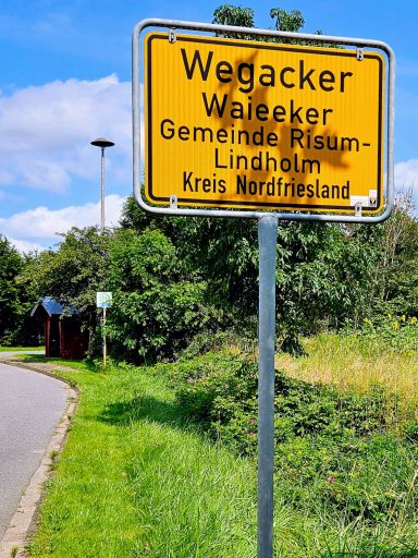 Angekommen in Wegacker