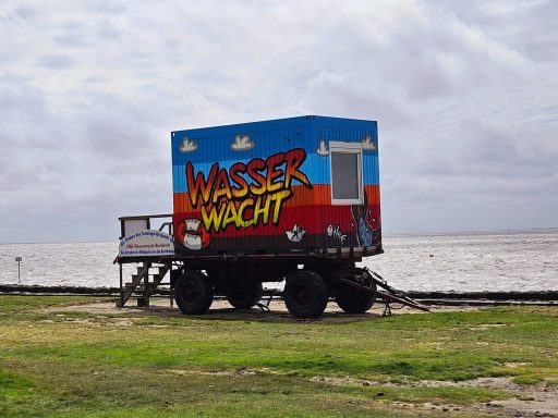 Badestrand Hamburger Hallig