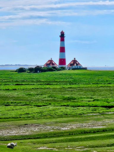Westerhever Leuchtturm (Jever-Werbung)